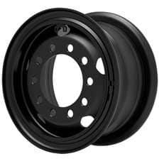 Колесный диск ЧОЗ Грузовой автомобиль 10х20/10х286 D222 ET115 черный без вент.